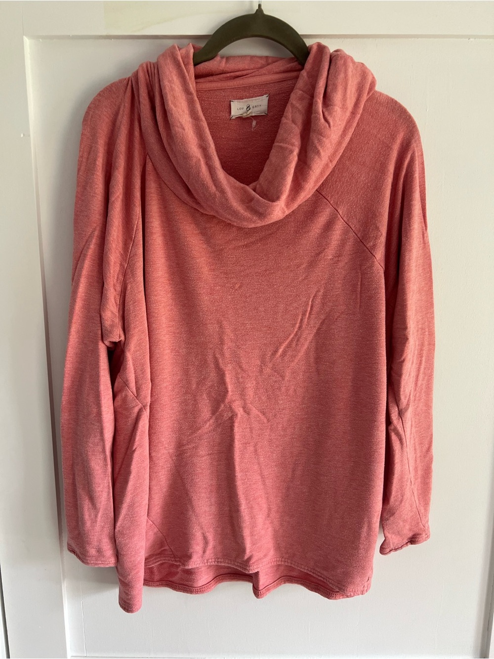 Cozy Cowl-Neck Women - Pink